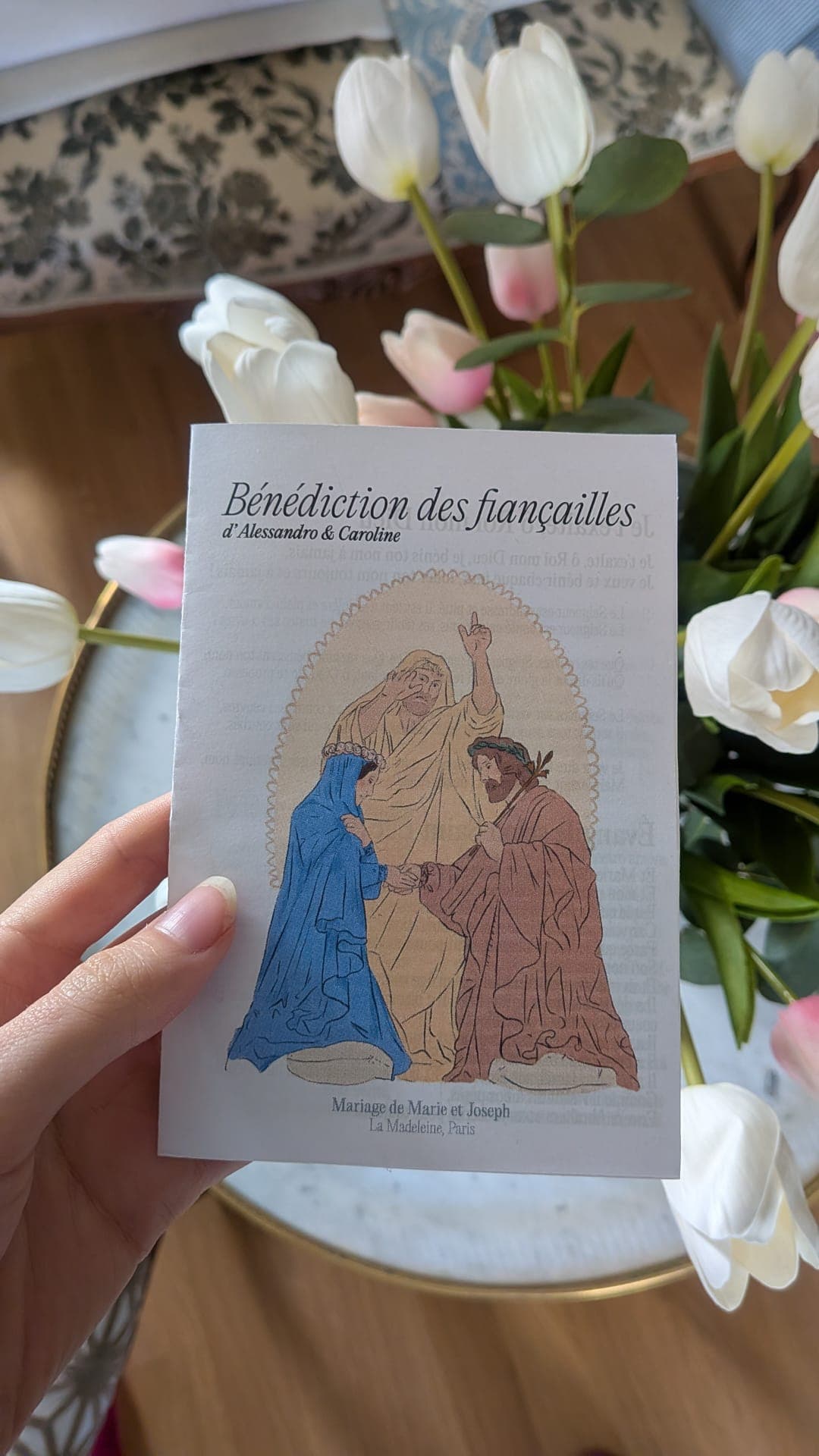 Livret de bénédiction de fiançailles