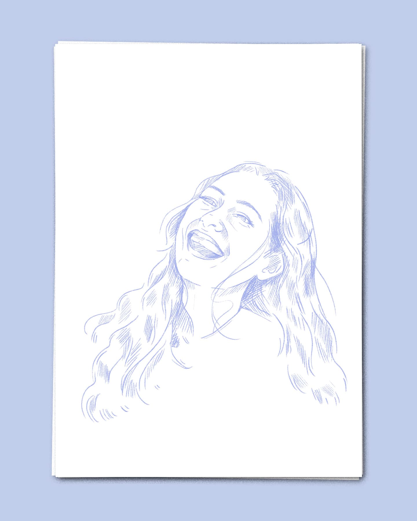 Portrait sur mesure — illustration catholique artisanale, vue 3
