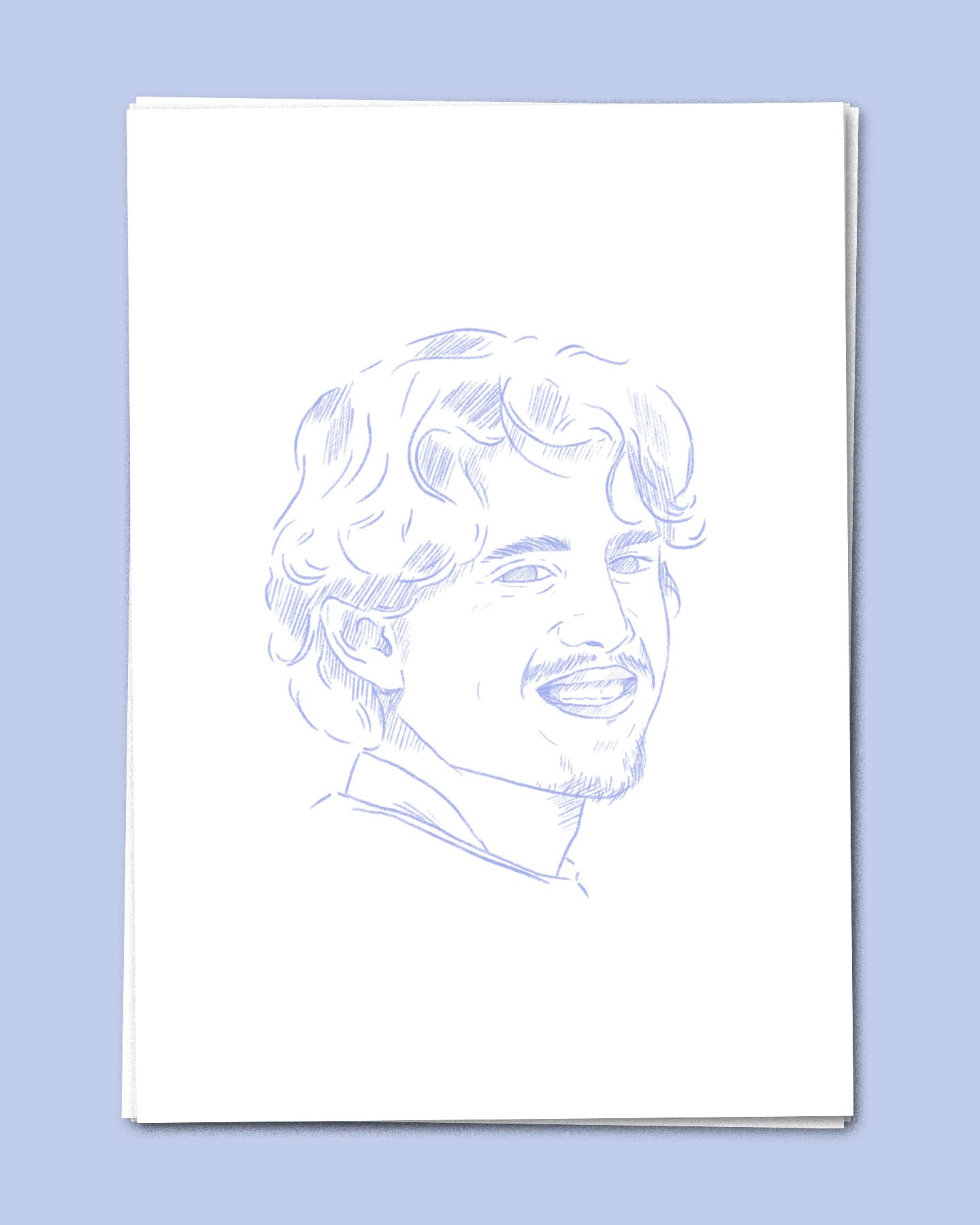 Portrait sur mesure — illustration catholique artisanale, vue 2