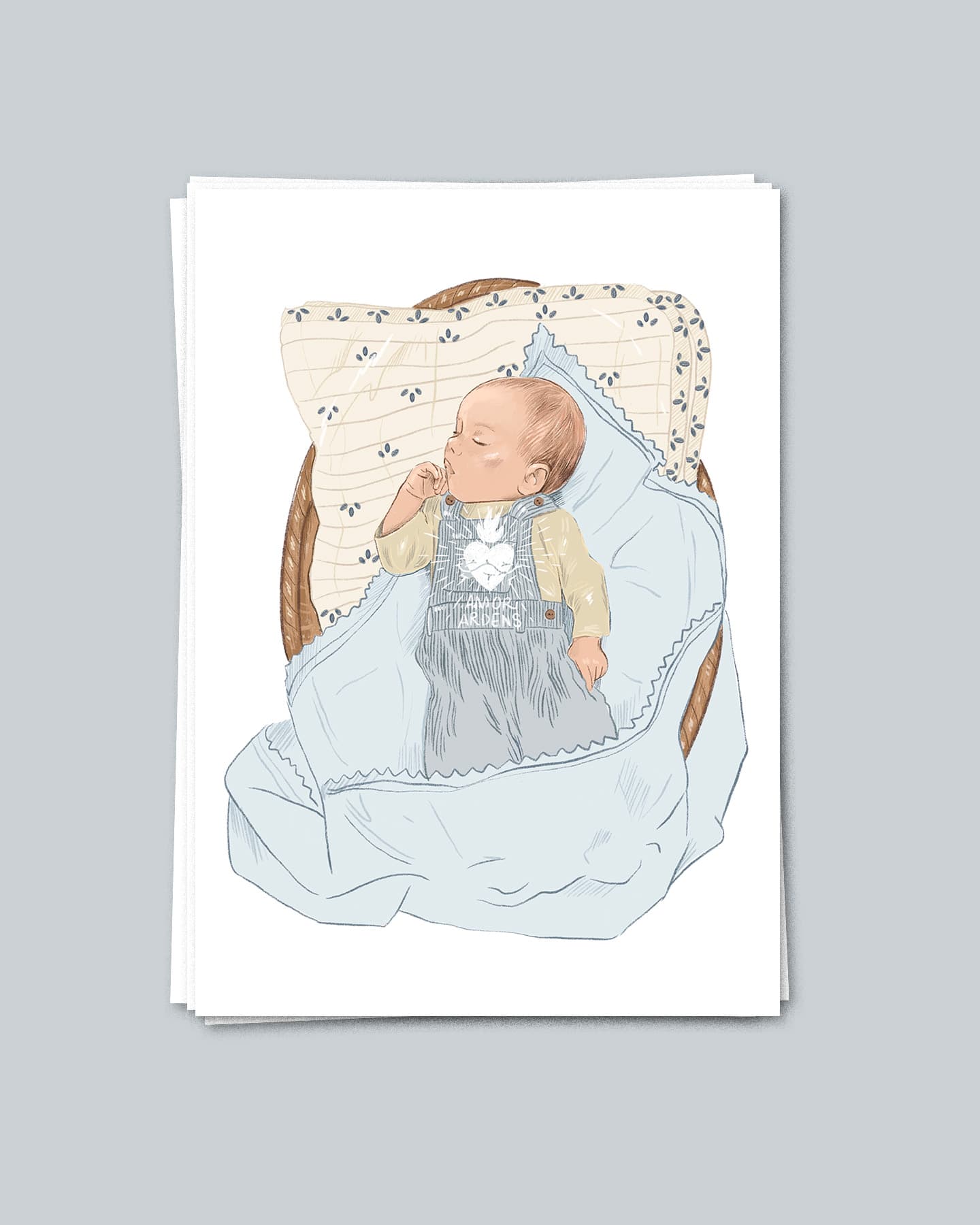 Naissances Habits — illustration catholique artisanale, vue 2