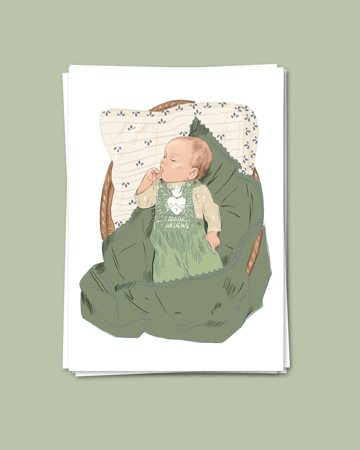 Naissances Habits — illustration catholique artisanale, vue 3