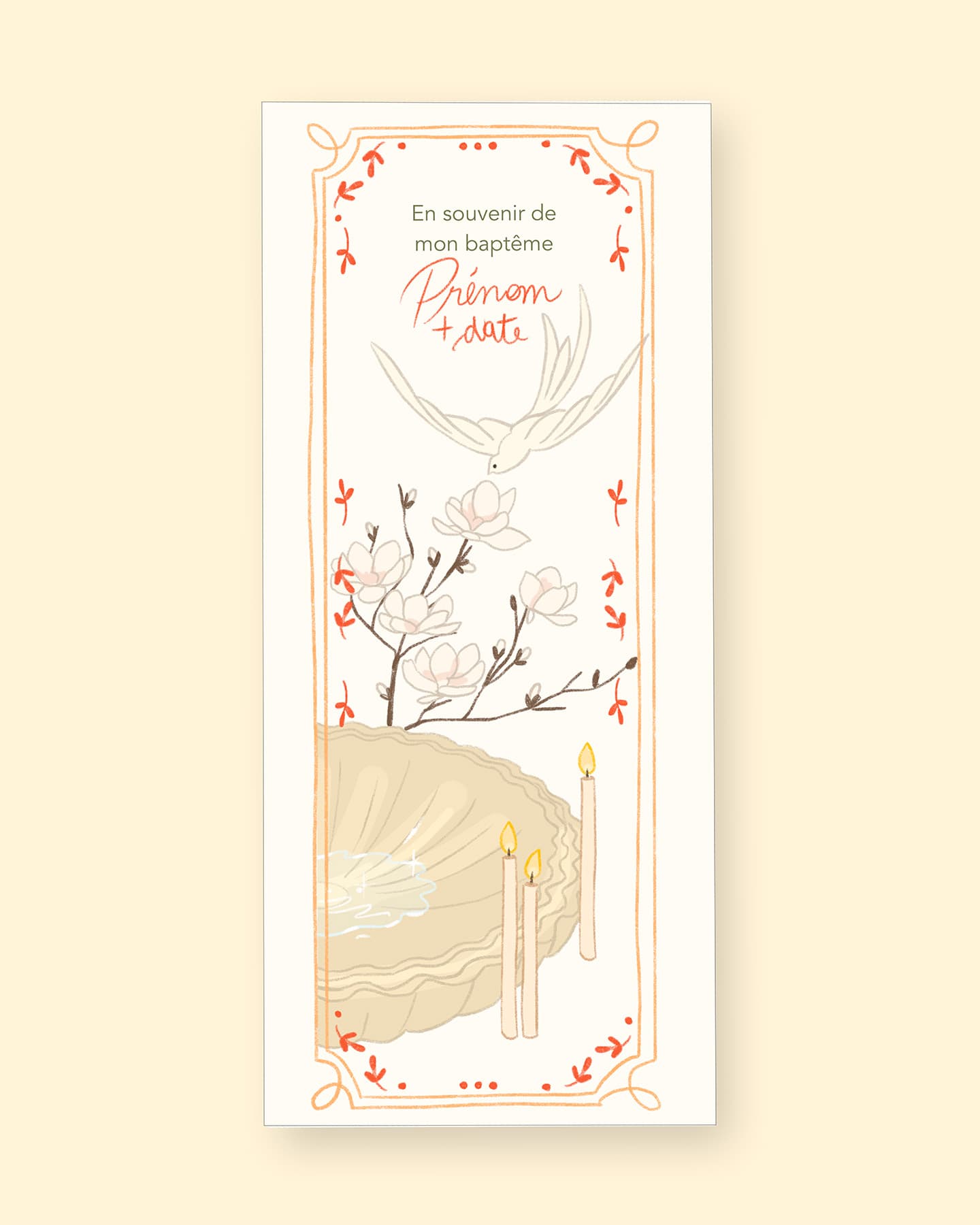 Signets fête de la foi — illustration catholique artisanale, vue 4
