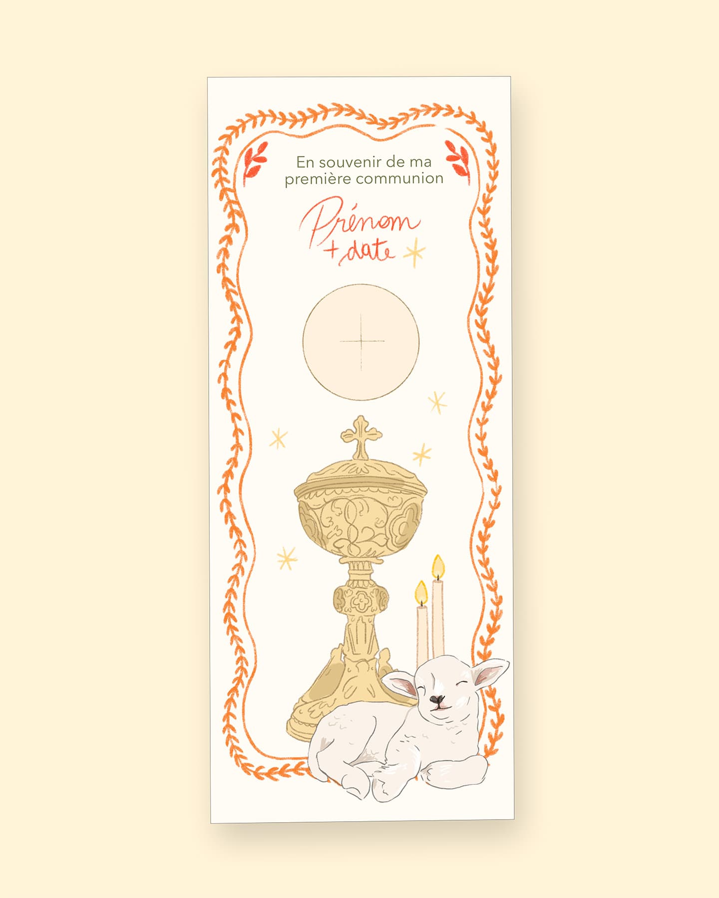 Signets fête de la foi — illustration catholique artisanale, vue 6