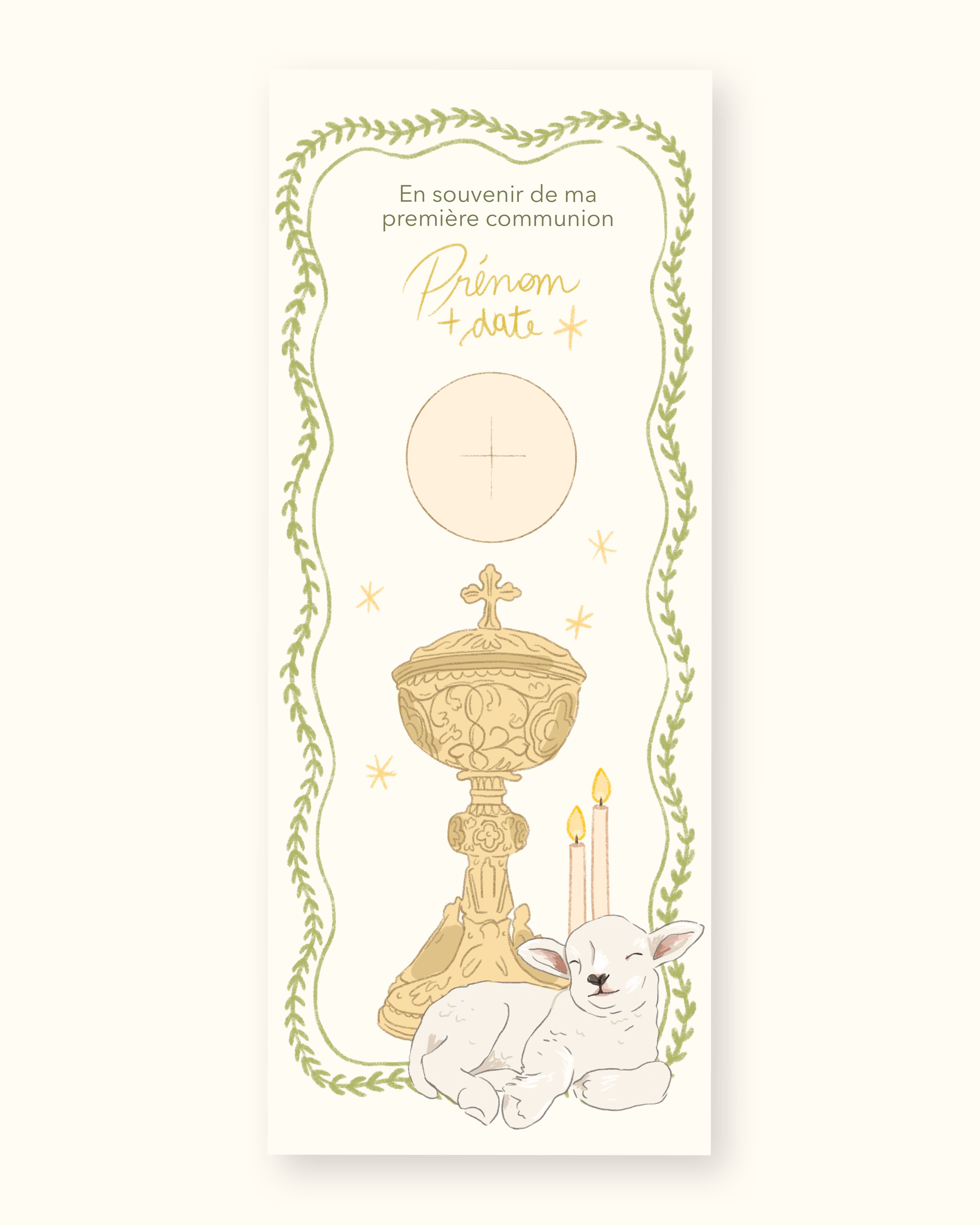 Signets fête de la foi — illustration catholique artisanale, vue 5