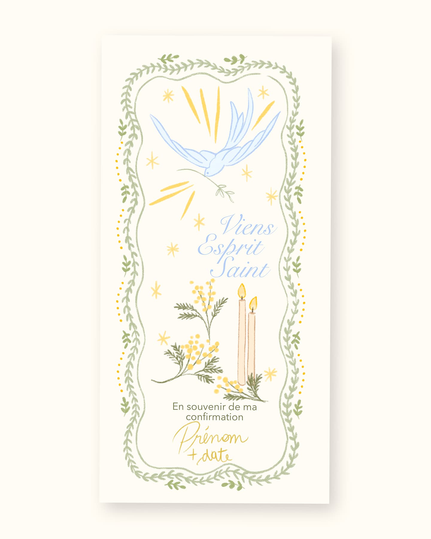 Signets fête de la foi — illustration catholique artisanale, vue 7