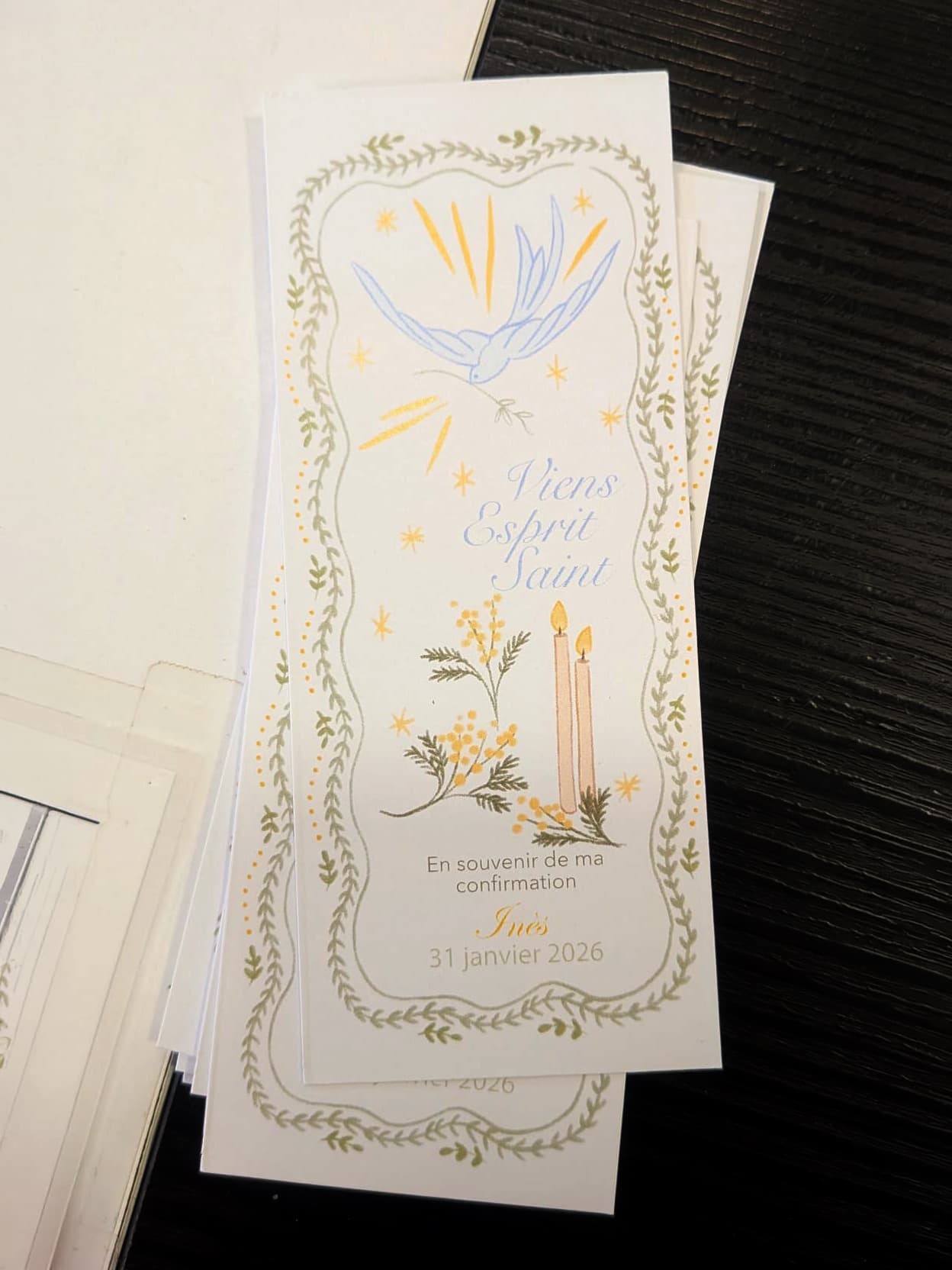 Confirmation, Illustration catholique confirmation, Amorardens