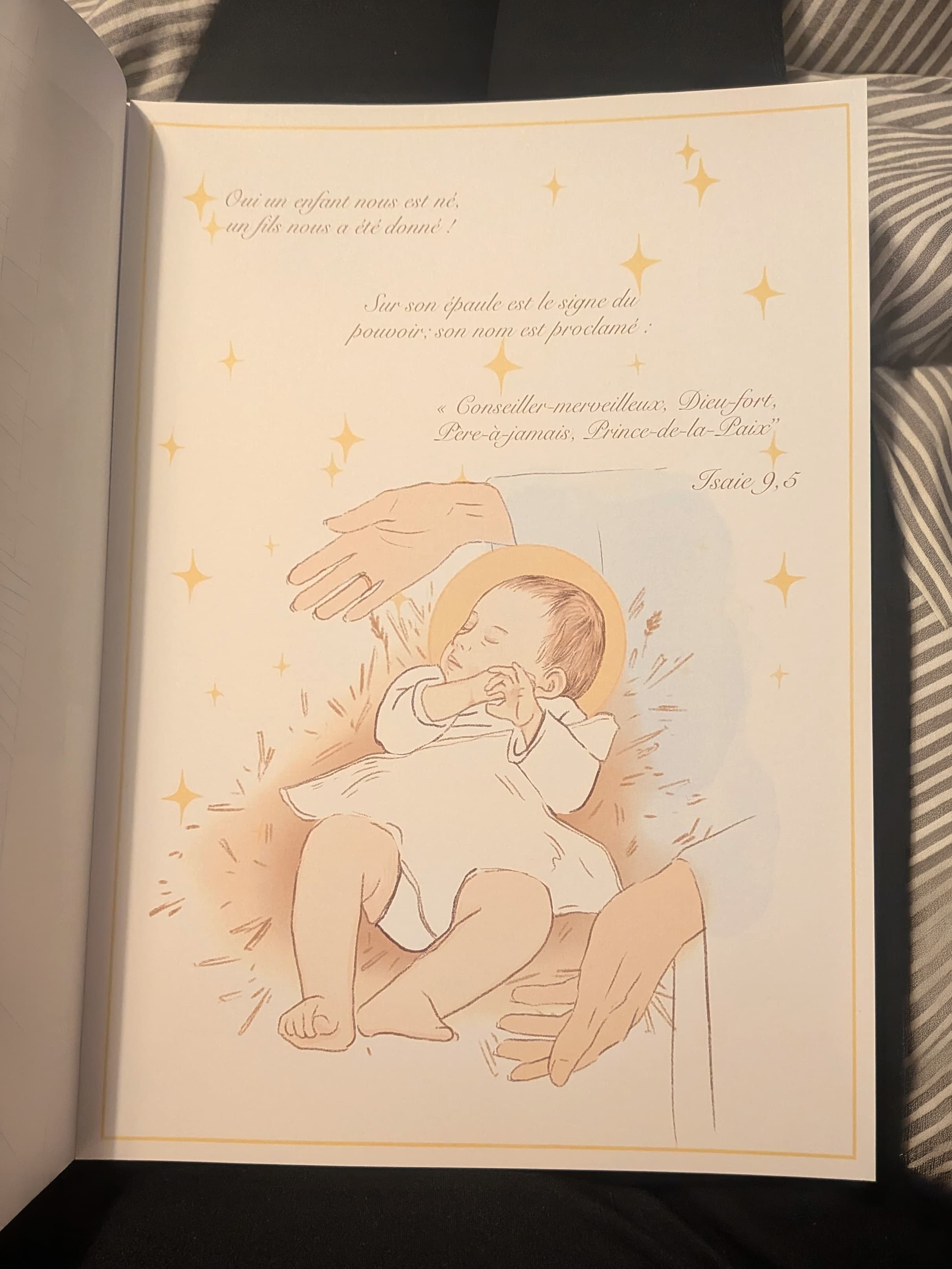 Illustration pour concours , Noël, illustration catholique